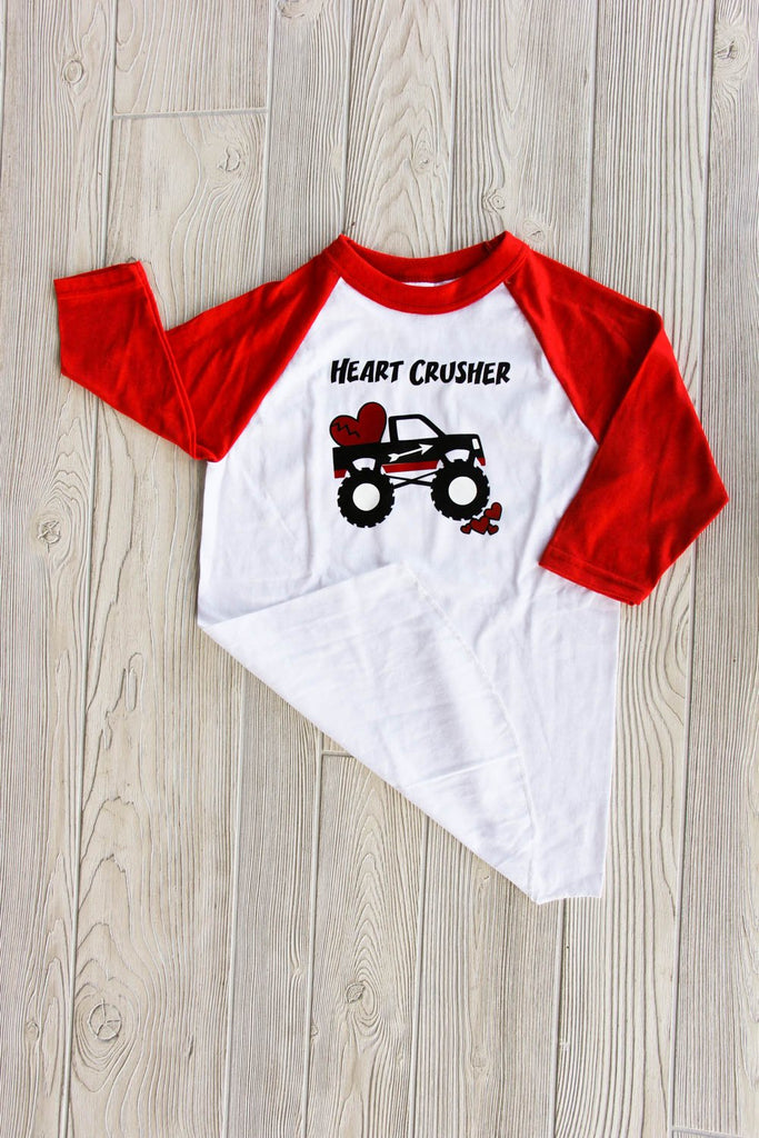 Boy's Heart Crusher Valentine Shirt