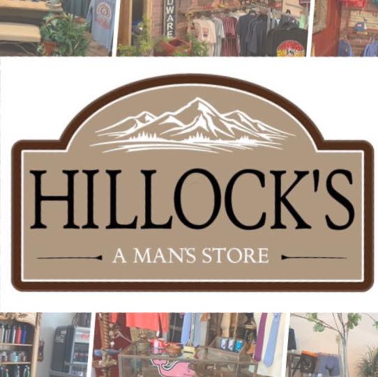 Hillock's - A Man's Store logo