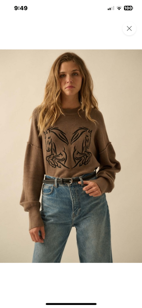Promesa Sweater Sm Brown