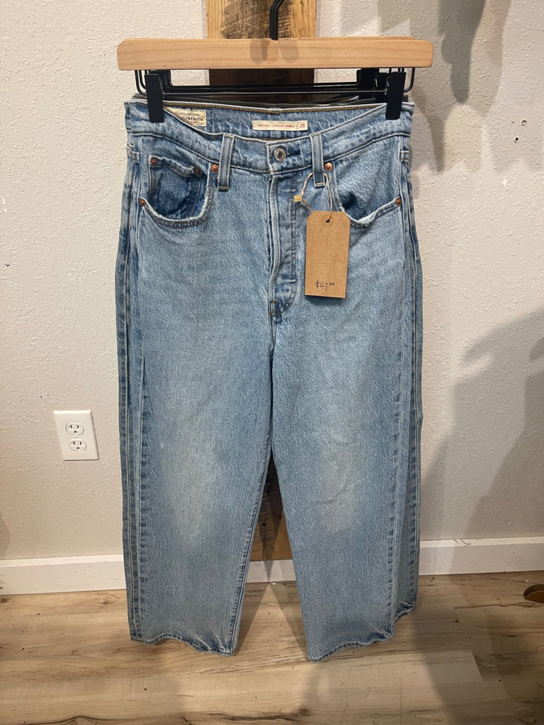 Levis Ribcage Jeans 29 Light blue