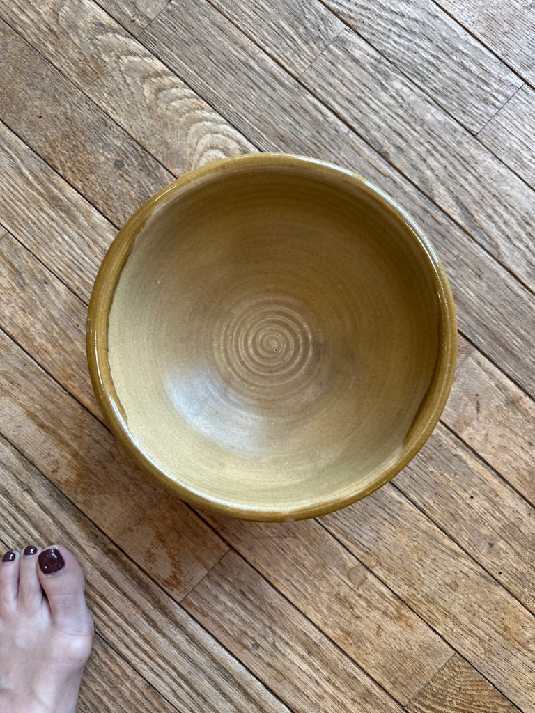 Vintage Pottery Medium Beige