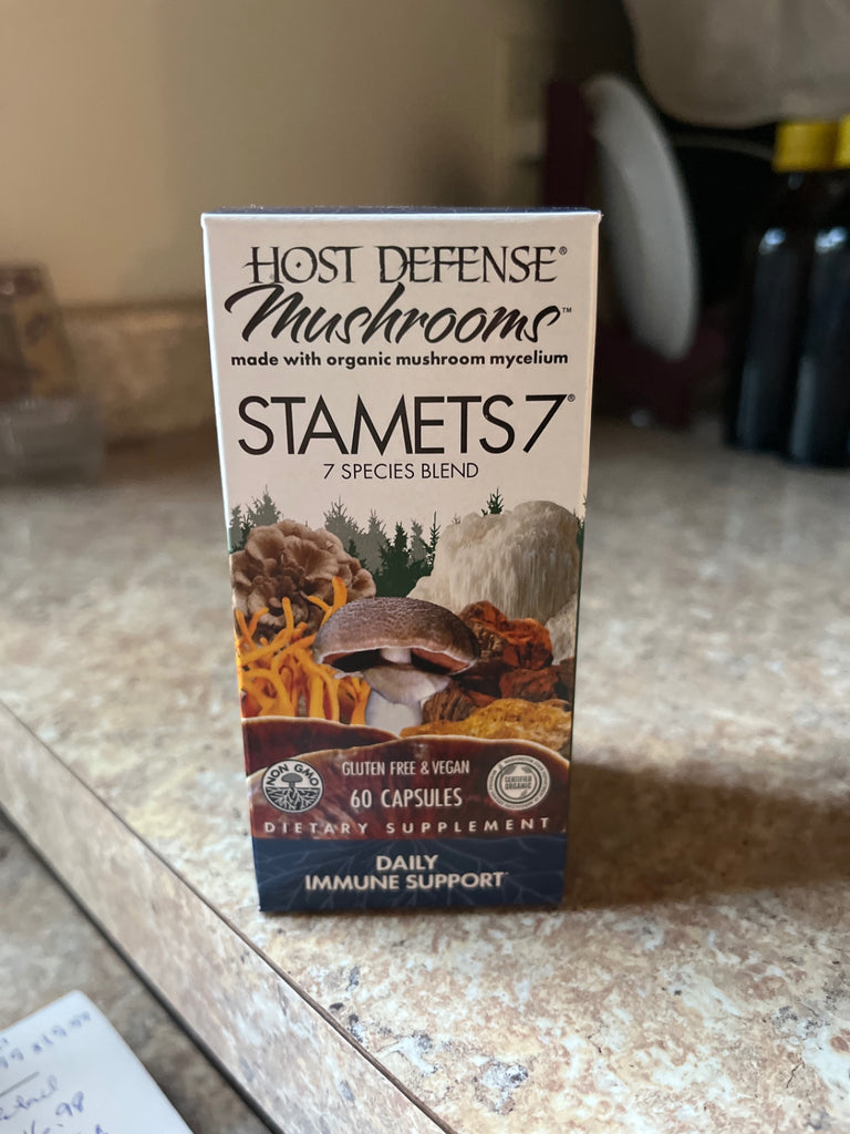 Stamets 7, Host Defense Herbal supplement 60 capsules Multicolor