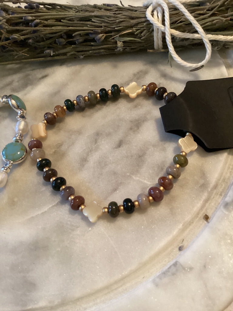 Grateful Soul Jewelry Large Picasso jasper 