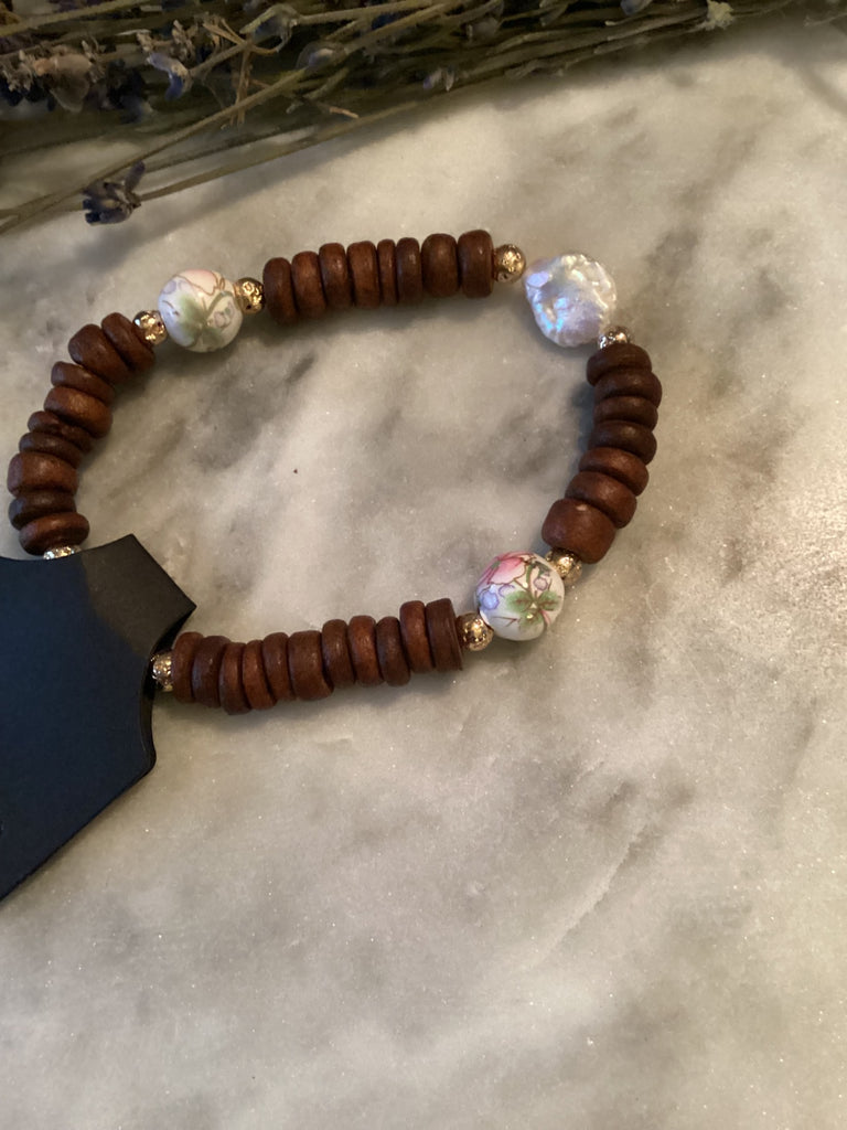 Grateful Soul Jewelry coconut shell coin pearl 