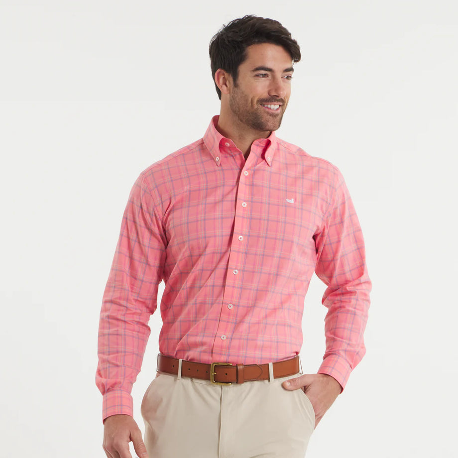 Southern Marsh Chatham Lines Performance Dress Shirt – Bluff Town District Marketplace