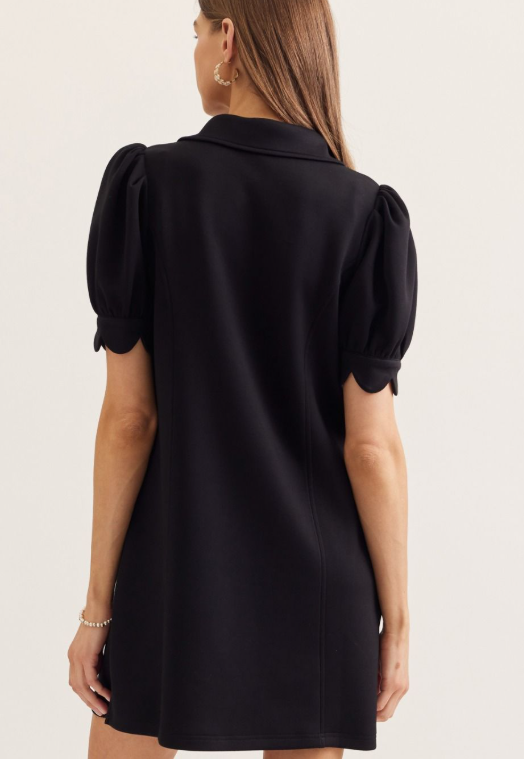 Entro Solid Puff Sleeve Mini Dress Bluff Town District Marketplace Entro Solid Puff Sleeve Mini Dress Bluff Town District Marketplace