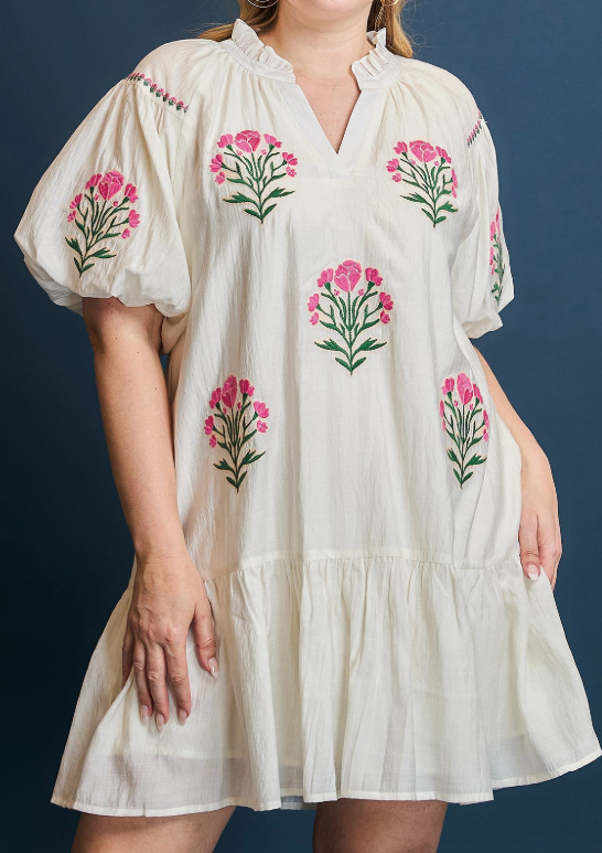 Umgee Boho Floral Print Mini Dress Bluff Town District Marketplace Umgee Boho Floral Print Mini Dress Bluff Town District Marketplace