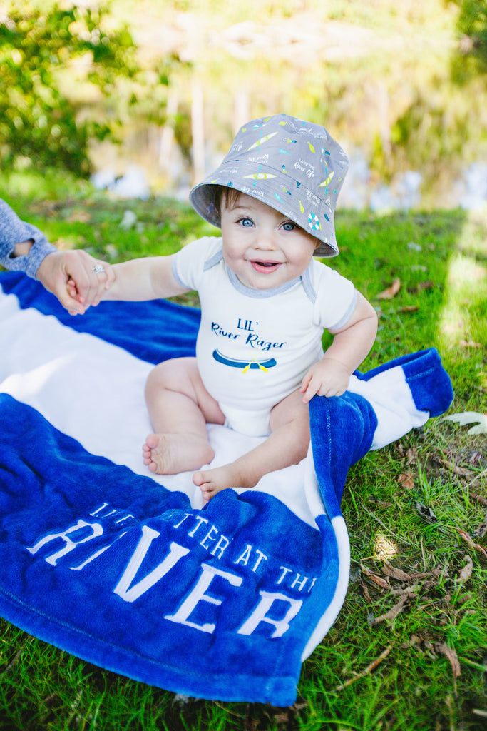 Pavilion Gifts River Life Reversible Bucket Hat Toddler and Infant