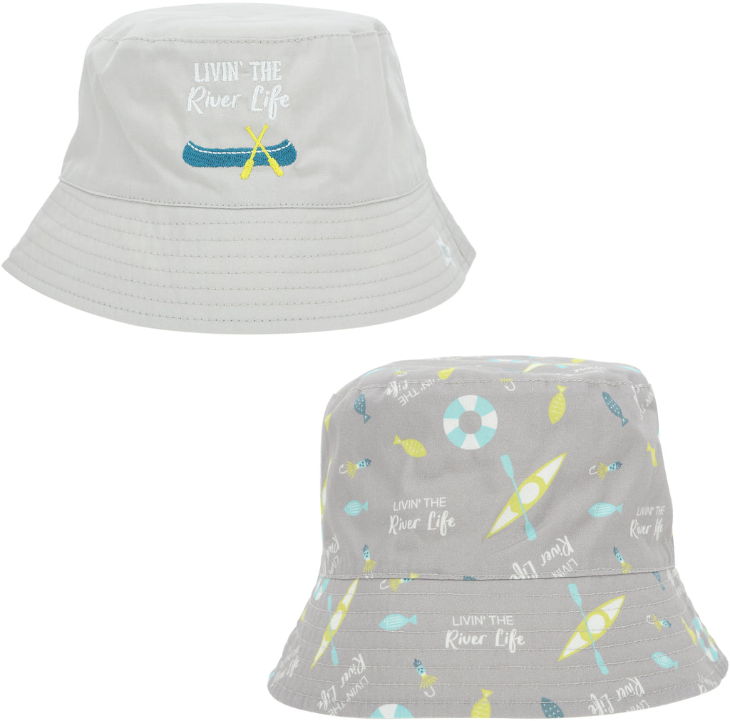 Pavilion Gifts River Life Reversible Bucket Hat Toddler and Infant