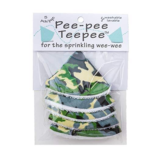 Beba Bean Pee-Pee Teepee Cellophane Bag - Green Camo