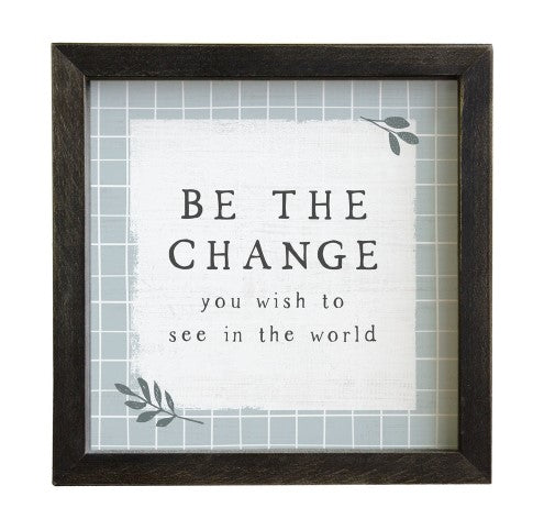Sincere Surroundings Rustic Frames "Be The Change" RF1216