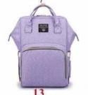 Water Resistant Diaper Bag Backpack 13 lavender