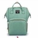 Water Resistant Diaper Bag Backpack Light Green 3