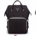 Water Resistant Diaper Bag Backpack Black 8