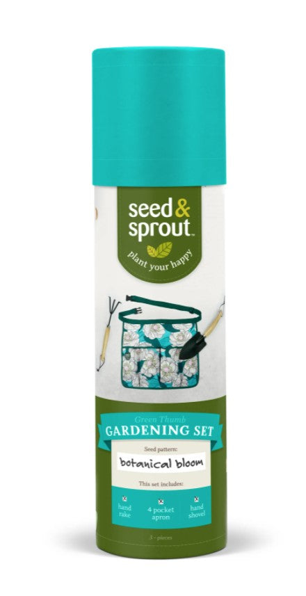 DM Seed & Sprout Gardening Set Botanical Bloom