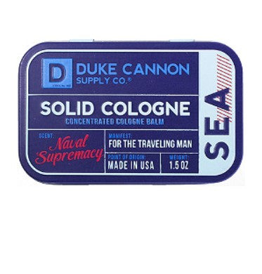 Duke Cannon Solid Cologne Sea Naval Supremacy