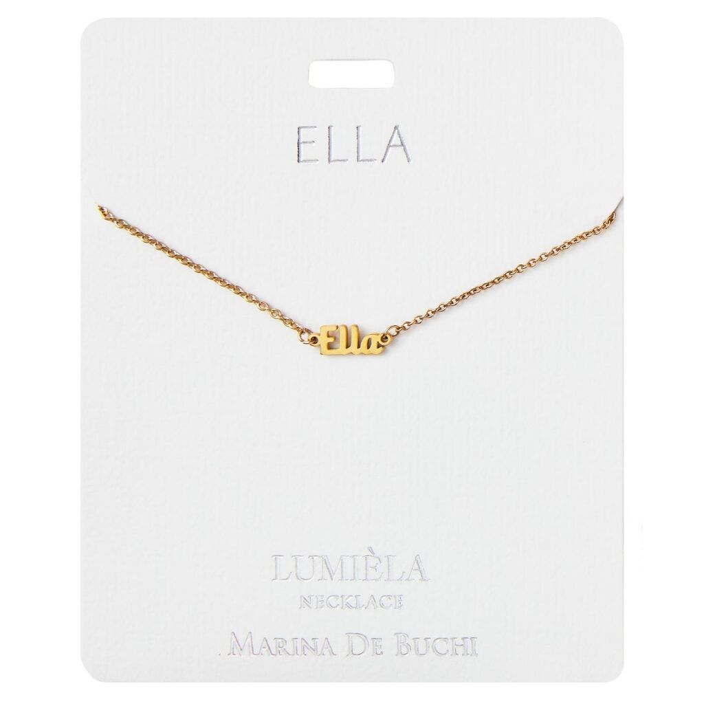 Lumiela Script Name Necklace Ella