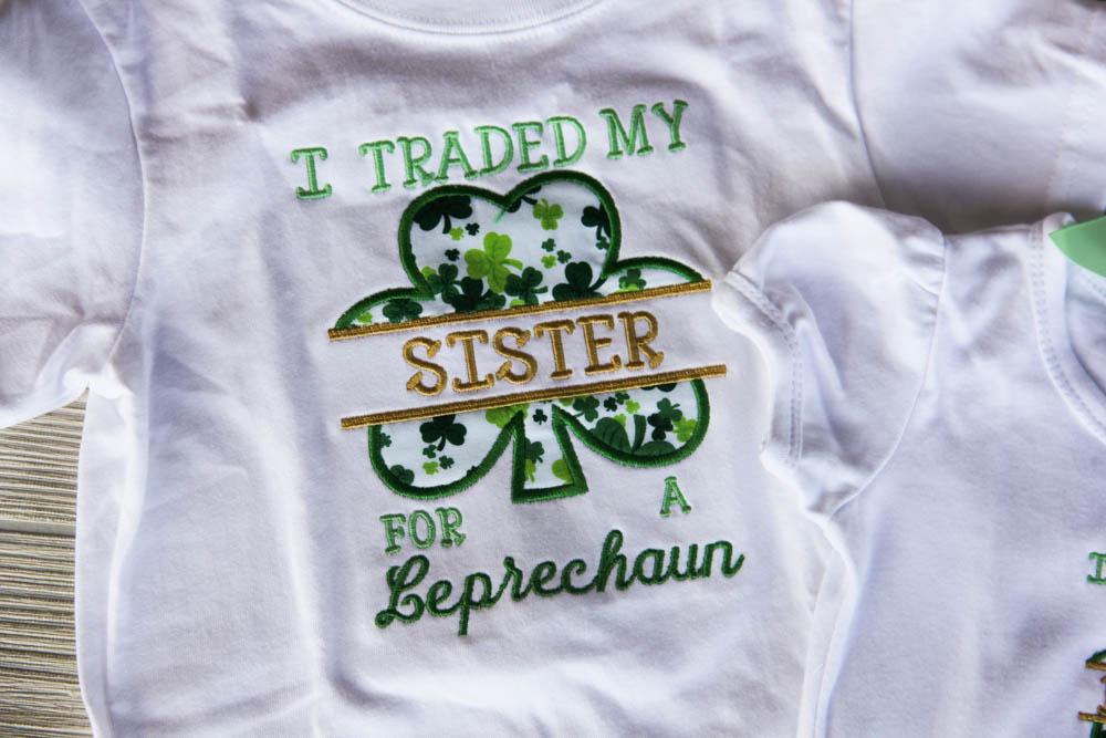St. Patrick's Day Sibling Shirt