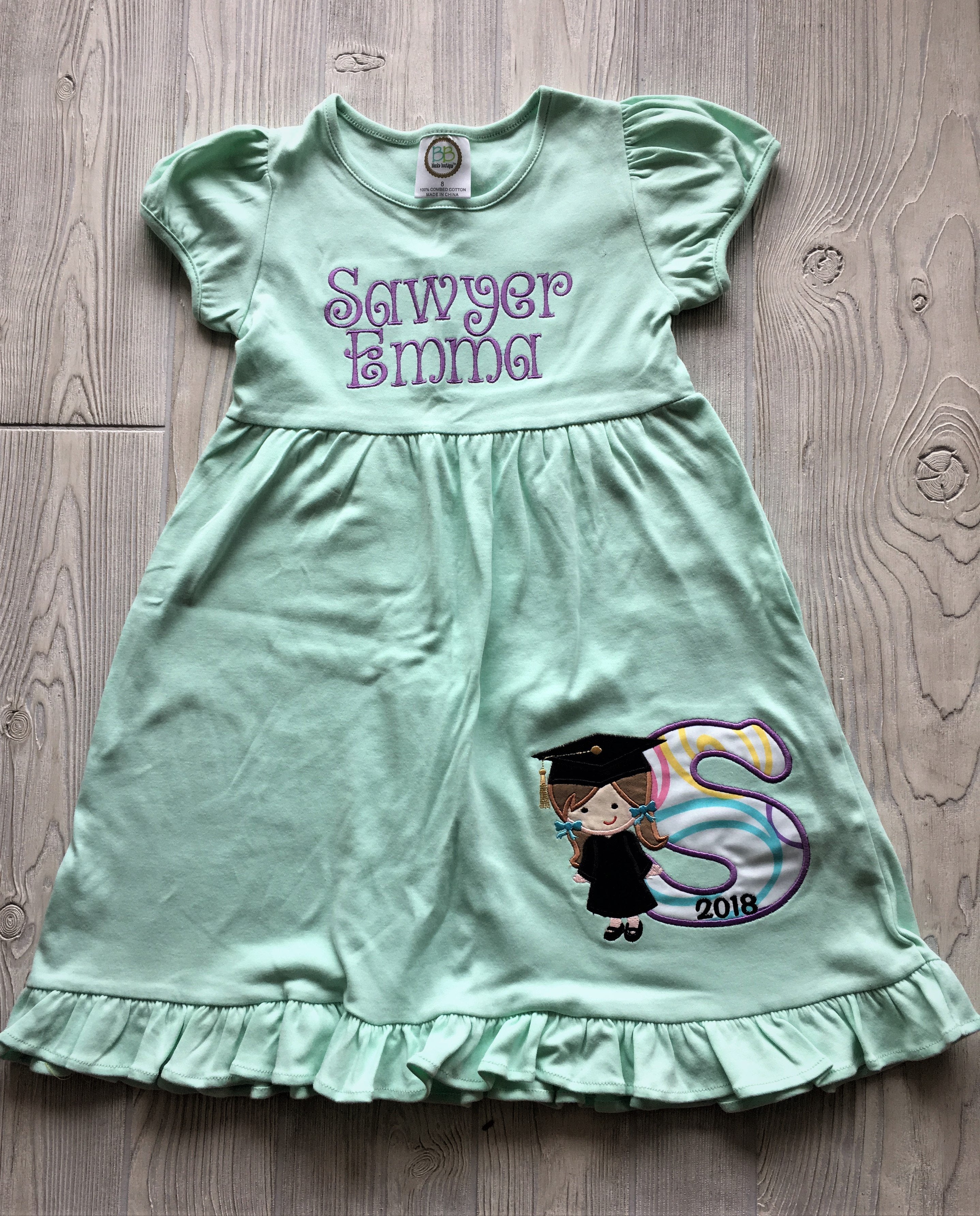 School | Kindergarten Graduation Dress Bluff Town District Marketplace School | Kindergarten Graduation Dress Bluff Town District Marketplace