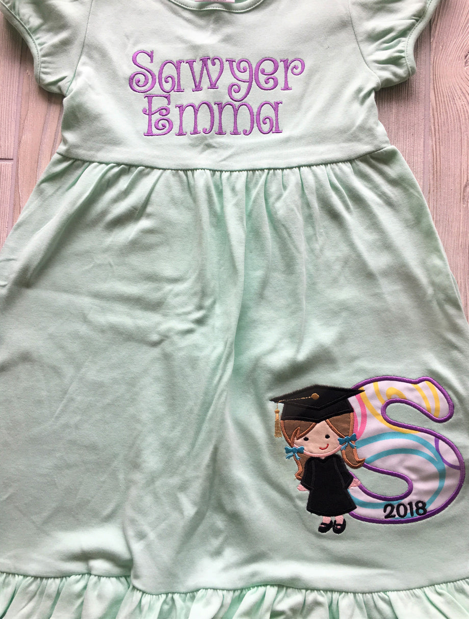 School | Kindergarten Graduation Dress Bluff Town District Marketplace School | Kindergarten Graduation Dress Bluff Town District Marketplace