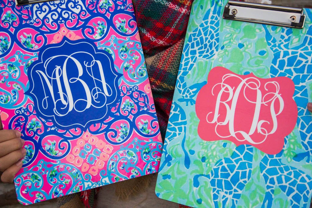 Lilly Pulitzer Inspired Clipboard (Collection 2) Darling Custom Designs 27 and 19