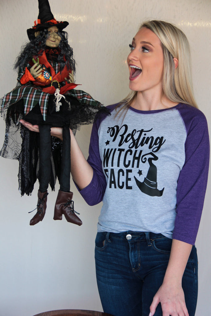 Resting Witch Face Tee 
