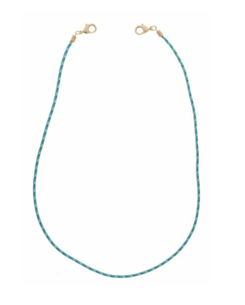 Jane Marie Mask or Eyeglass Chains Assorted Turquoise Nylon Rope JM5564N-Tur ROP