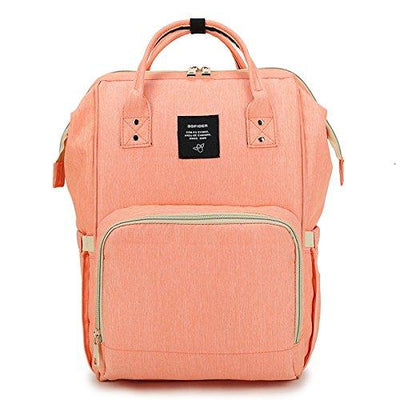 Diamond in the Bluff Pink Multi-Function Diaper Backpack/Diaper Bag
