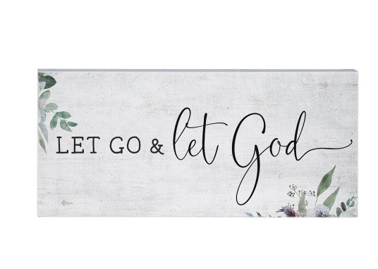 Sincere Surroundings Inspire Board: Let Go & Let God ISB1099