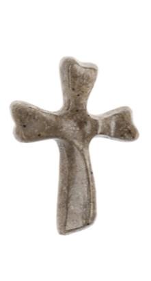 My Lord's Crosses ER31475 (Polystone)  13/8"W. x 2"H 3 to Choose From Gray
