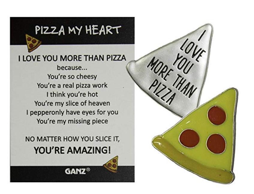 Pizza My Heart Charm ER56428