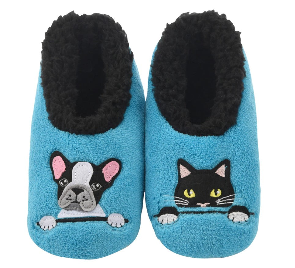 Snoozies! Kidz Simply Pairables Slippers Dog/Cat KSP-DGNCT