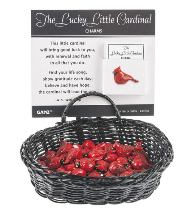 The Lucky Little Cardinal Charm ER53763