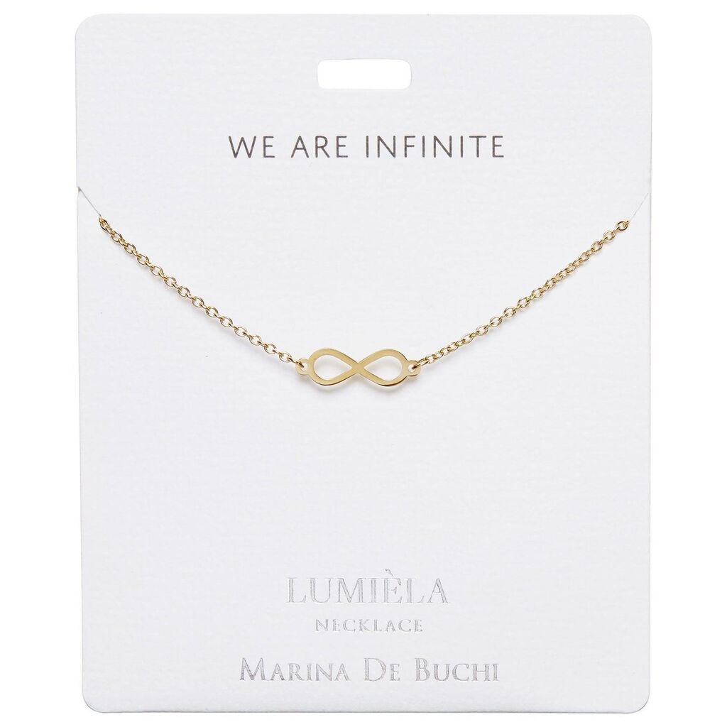 Mulberry Studios Lumiela Shape Necklace We are Infinite Infinity Shape