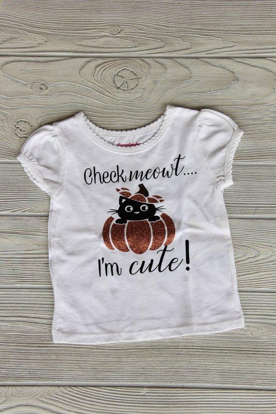 Check Meowt Pumpkin Halloween Shirt Darling Custom Designs