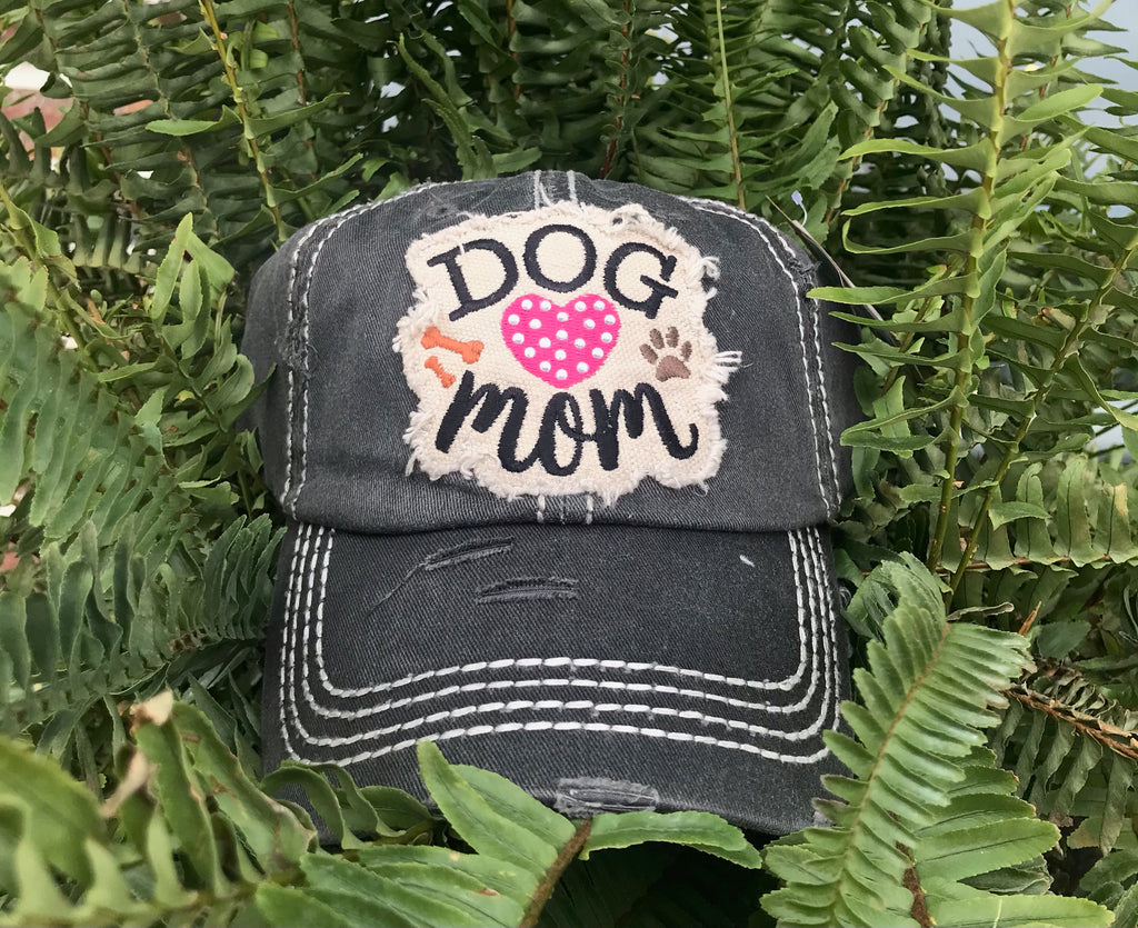 Kbethos Dog Mom Patch Hats - Assortment Of Two Blingy Heart 